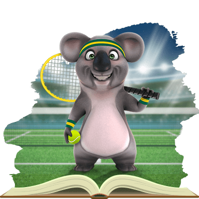 Kev the Koala from Fair Go is Excited for the Australian Open