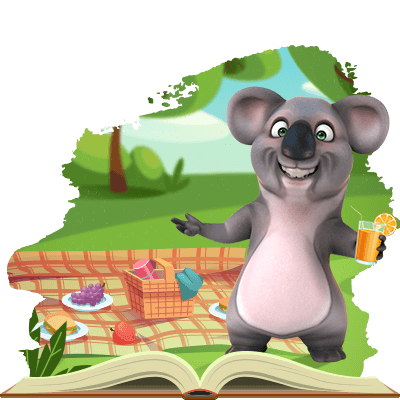 Kev the koala just had a picnic