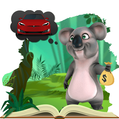 Kev the Koala is buying a Tesla